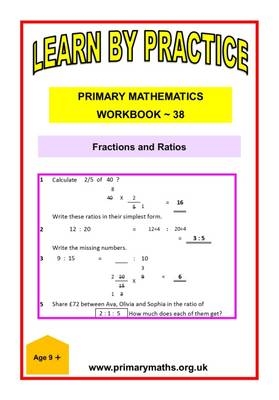 LEARN AND PRACTISE,   PRIMARY MATHEMATICS,   WORKBOOK  ~ 38 - J. Mathew