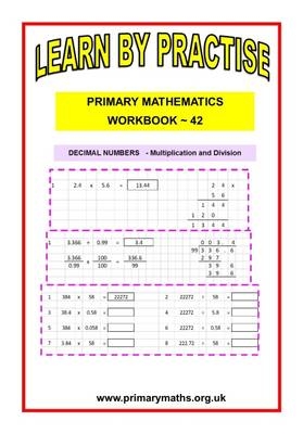 LEARN AND PRACTISE,   PRIMARY MATHEMATICS,   WORKBOOK  ~ 42 - J. Mathew