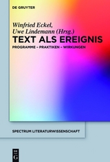 Text als Ereignis - 