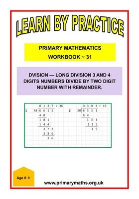 LEARN AND PRACTISE,   PRIMARY MATHEMATICS,   WORKBOOK  ~ 31 - J. Mathew