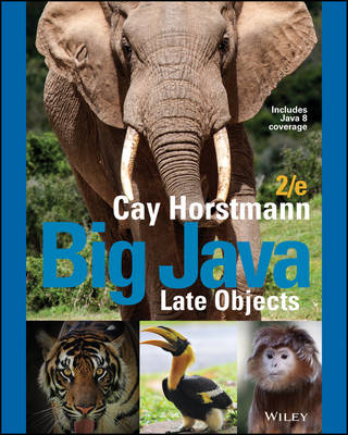 Big Java Late Objects - Cay S. Horstmann