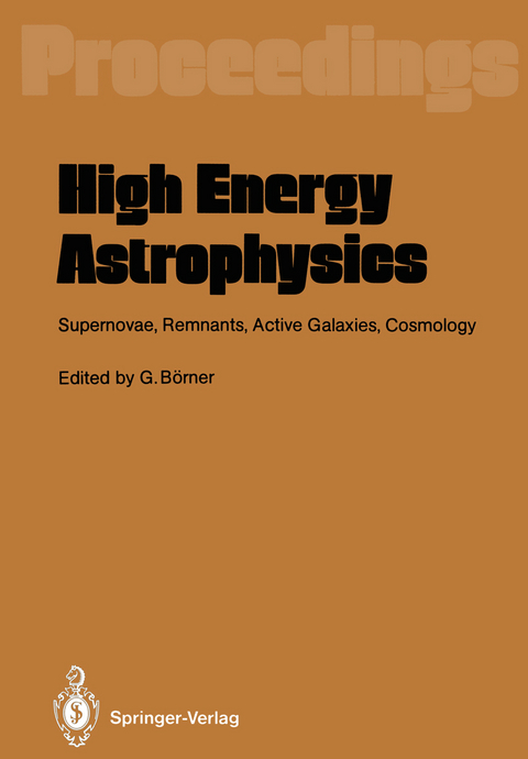 High Energy Astrophysics - 