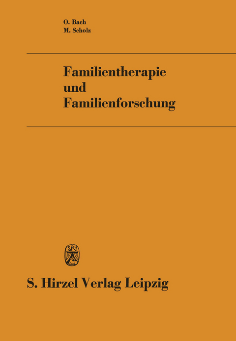 Familientherapie und Familienforschung - 