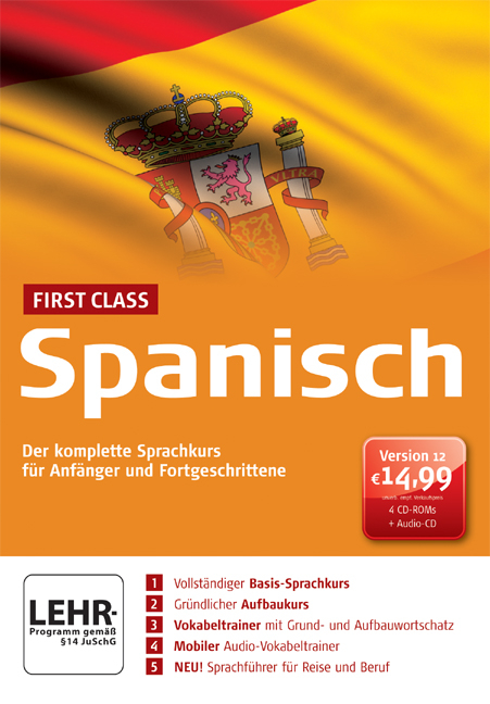 First Class Sprachkurs Spanisch 12.0