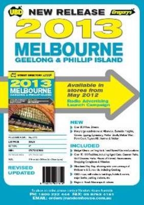 UBD-GRE Melbourne Street Directory 2013