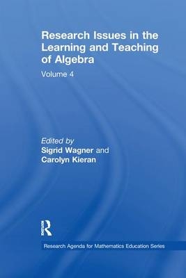 Research Issues in the Learning and Teaching of Algebra - 