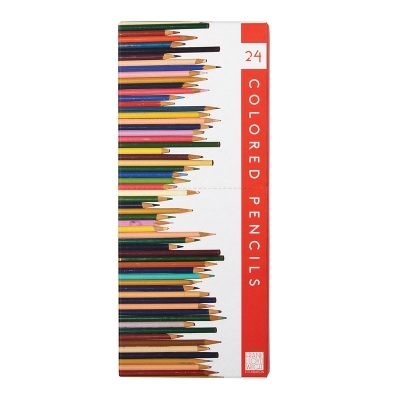 Frank Lloyd Wright Colored Pencils with Sharpener - 