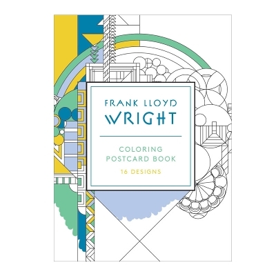 Frank Lloyd Wright Coloring Postcards - 