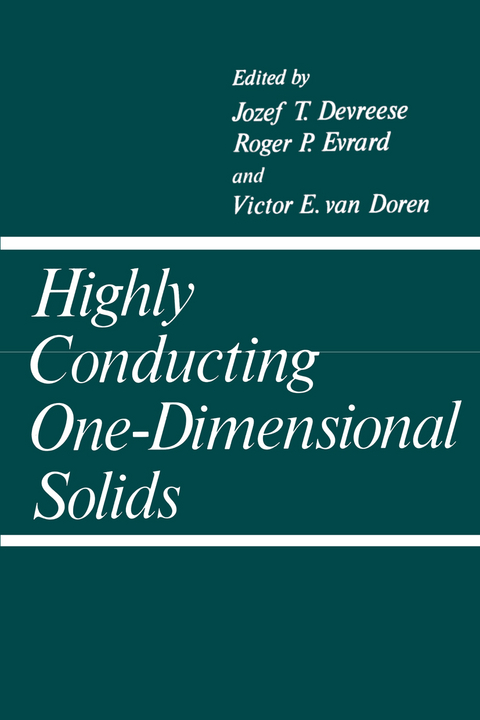 Highly Conducting One-Dimensional Solids - 