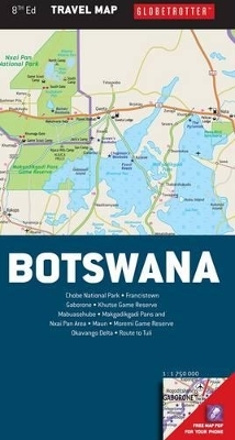 Globetrotter travel map Botswana