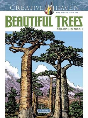 Creative Haven Beautiful Trees Coloring Book - Tim Foley