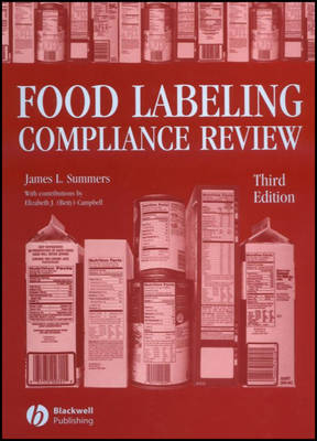 Food Labeling Compliance Review - James L. Summers, J Elizabeth