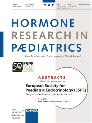 European Society for Paediatric Endocrinology (ESPE) - 