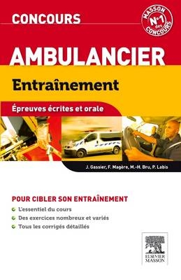 Entraînement Concours Ambulancier - Jacqueline Gassier, Patrick Labis, Françoise Magère, Marie-Henriette Bru