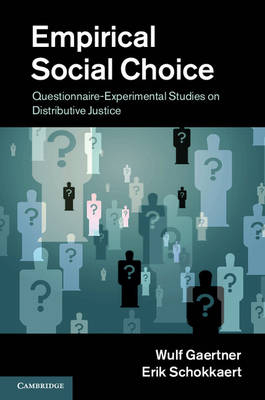 Empirical Social Choice - Wulf Gaertner, Erik Schokkaert