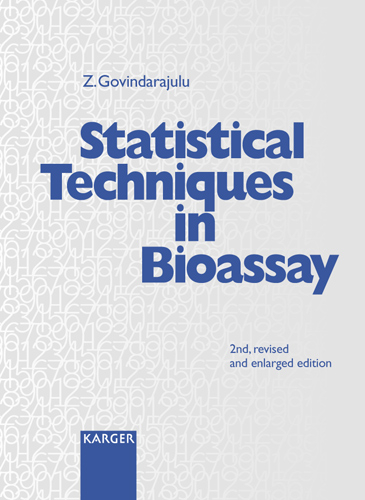 Statistical Techniques in Bioassay - Z. Govindarajulu