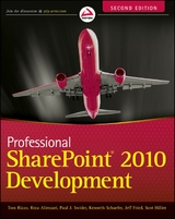 Professional SharePoint 2010 Development - Thomas Rizzo, Reza Alirezaei, Jeff Fried, Paul Swider, Scot Hillier, Kenneth Schaefer