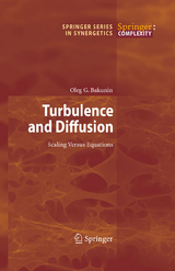 Turbulence and Diffusion - Oleg G. Bakunin