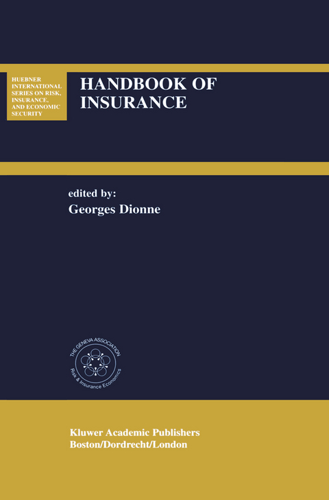 Handbook of Insurance - 