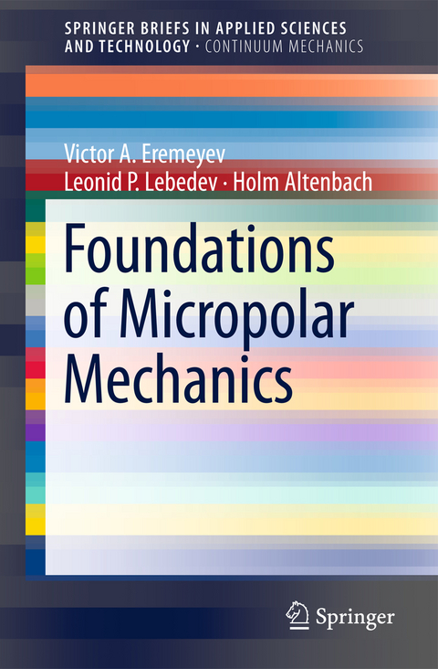 Foundations of Micropolar Mechanics - Victor A. Eremeyev, Leonid P. Lebedev, Holm Altenbach