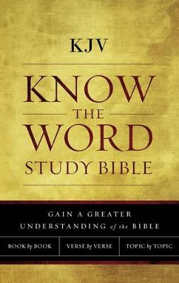 KJV, Know The Word Study Bible, Cloth over Board, Red Letter Edition -  Thomas Nelson