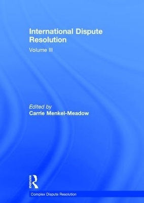 International Dispute Resolution - 