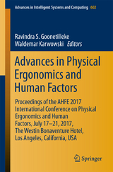 Advances in Physical Ergonomics and Human Factors - 