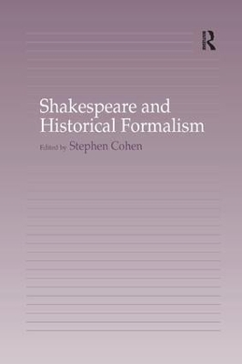 Shakespeare and Historical Formalism - 