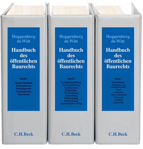 Handbuch des öffentlichen Baurechts - 