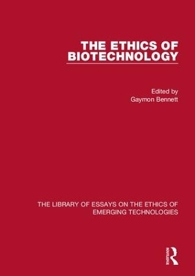 The Ethics of Biotechnology - Gaymon Bennett, Fred Hutchinson