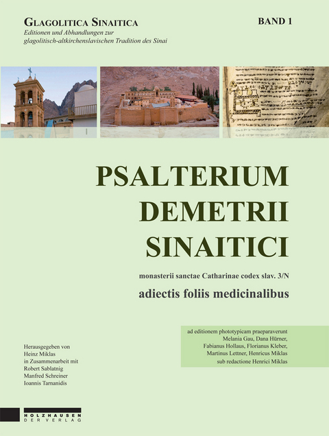 Psalterium Demetrii Sinaitici 1 - Melanie Gau, Dana Hürner, Fabian Hollaus, Florian Kleber, Martin Lettner, Heinz Miklas