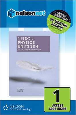 Nelson Physics Units 3 & 4 for the Australian Curriculum (1 Access Code  Card)