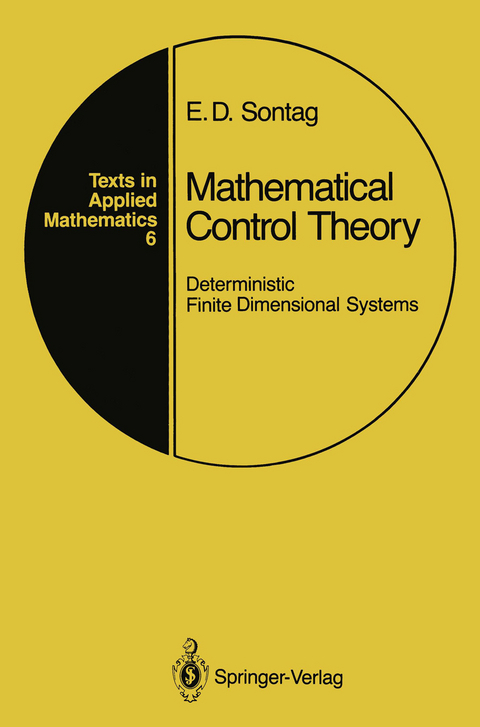 Mathematical Control Theory - Eduardo D. Sontag