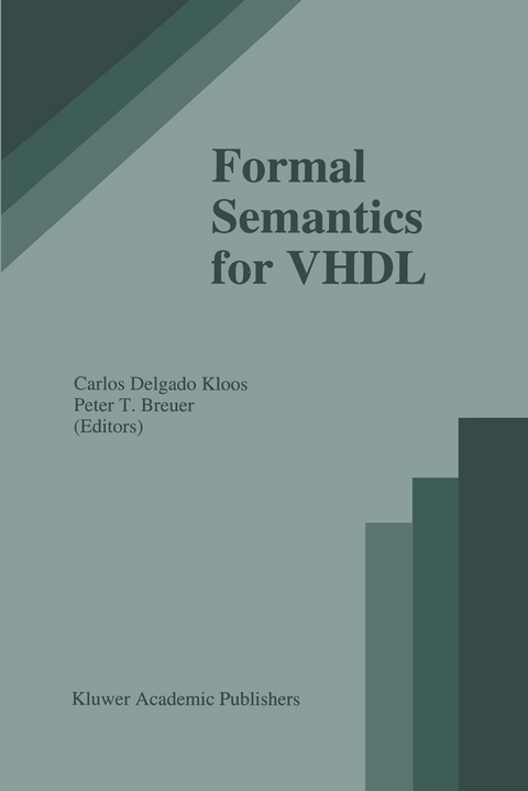 Formal Semantics for VHDL - 