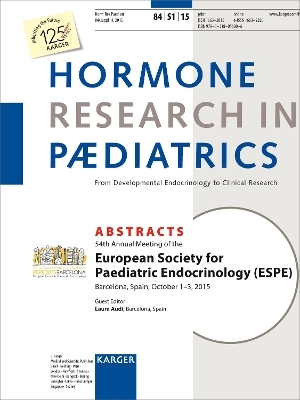 European Society for Paediatric Endocrinology (ESPE) - 