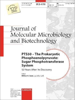 PTS50 - The Prokaryotic Phosphoenolpyruvate: Sugar Phosphotransferase System - 