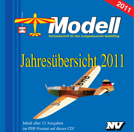 Jahresübersicht Modell 2011