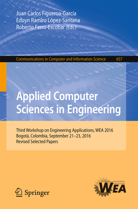 Applied Computer Sciences in Engineering - 