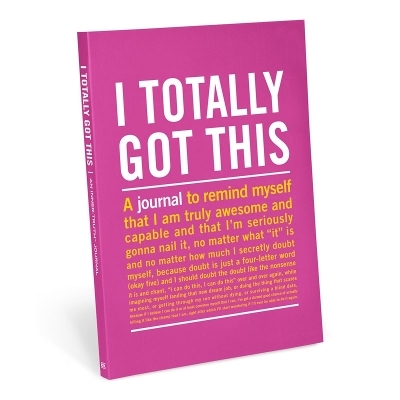 Knock Knock I Totally Got This Inner Truth Journal - 