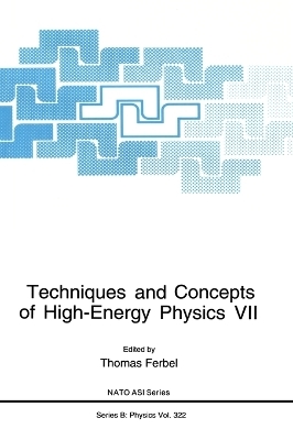 Techniques and Concepts of High-energy Physics - 