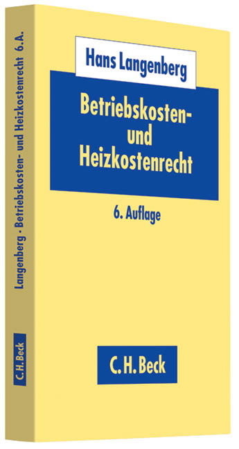 Betriebskosten- und Heizkostenrecht - Hans Langenberg