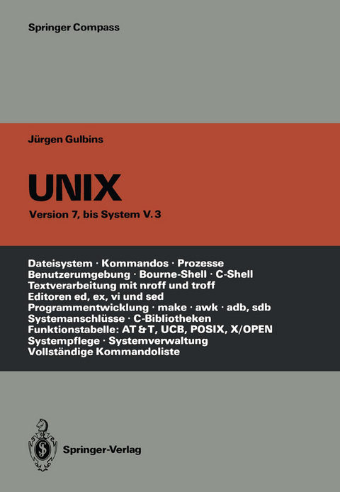 UNIX - Jürgen Gulbins