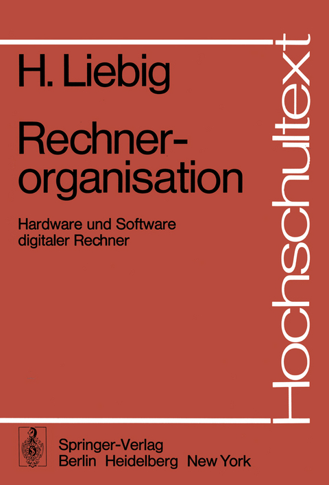 Rechnerorganisation - H. Liebig