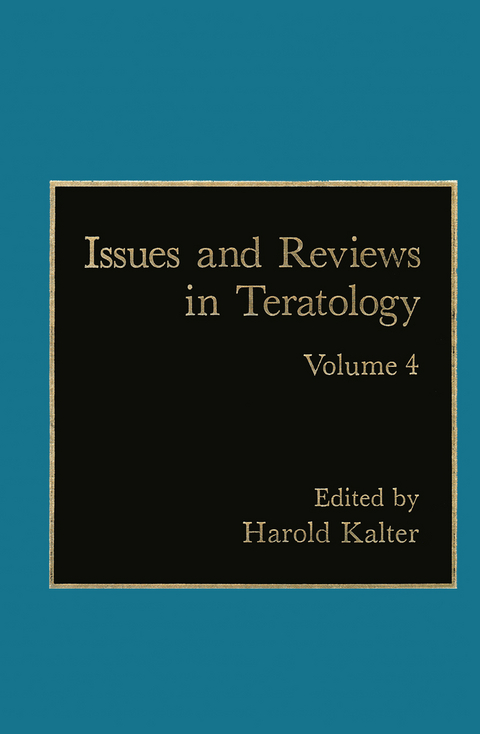 Issues and Reviews in Teratology - 