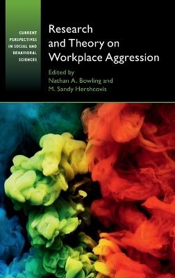 Research and Theory on Workplace Aggression - 