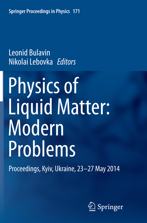 Physics of Liquid Matter: Modern Problems - 