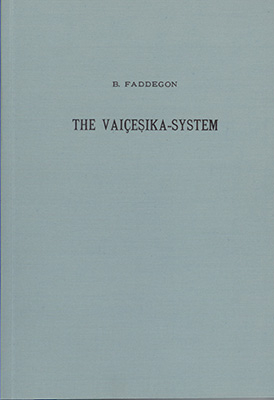 The Vaicesika-System - B Faddegon