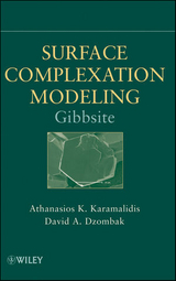 Surface Complexation Modeling - Athanasios K. Karamalidis, David A. Dzombak