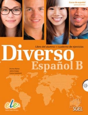 Diverso Español B - Libro del alumno + Cuaderno de ejercicios + CD (MP3) - Encina Alonso, Jaime Corpas, Carina Gambluch