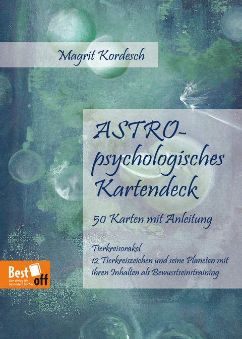 ASTRO-psychologisches Kartendeck 50 Karten mit Anleitung - Magrit Kordesch